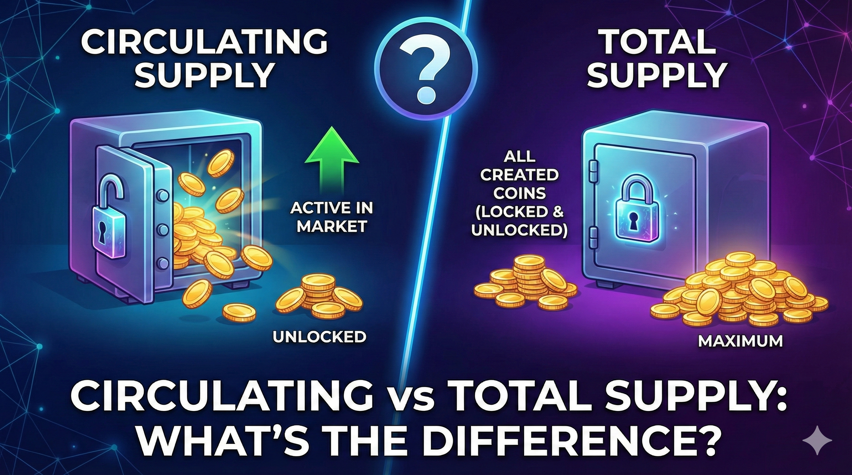 Circulating Supply vs Total Supply
